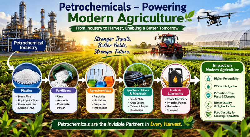 The Essential Role of Petrochemicals in Modern Agriculture